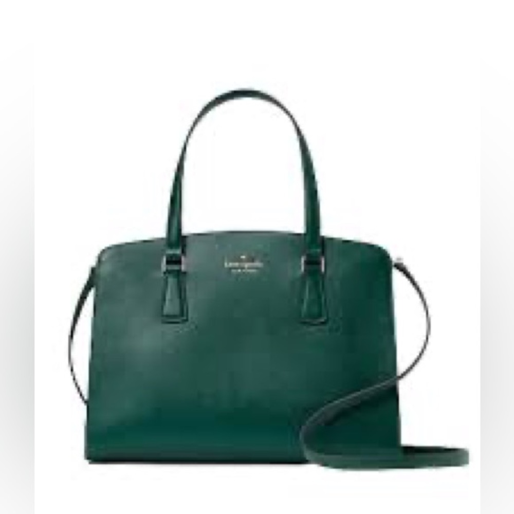 NWOT! Emerald Green Kate Spade Perry Medium Satchel